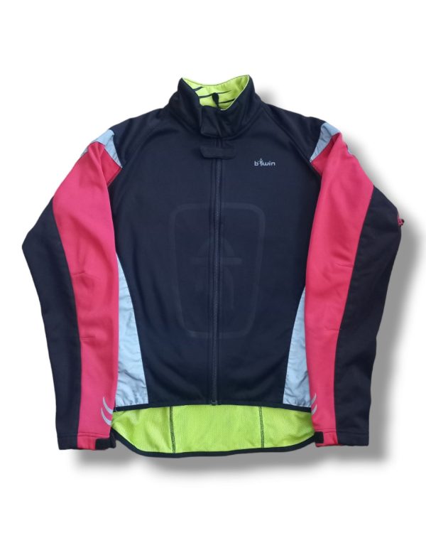 Chaqueta ciclismo tricota softshell talla L Btwin