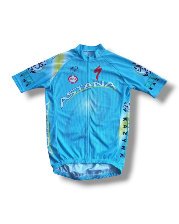 Tricota ciclismo manga corta unisex talla S Astana