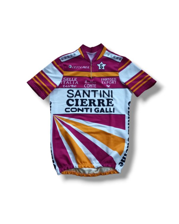 Tricota ciclismo unisex talla S Santini