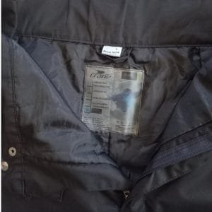 Pantalón impermeable hombre talla L Crane