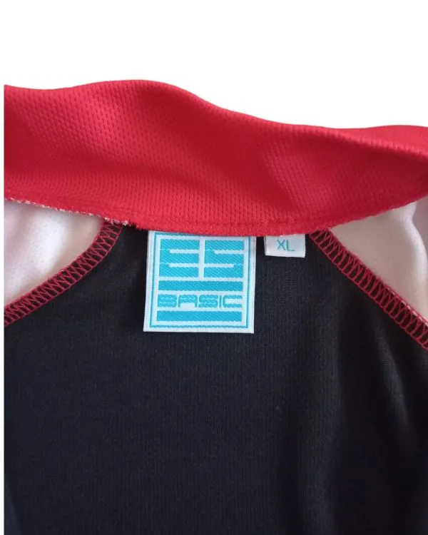 Tricota ciclismo manga corta unisex talla XL Esbasic - Imagen 2