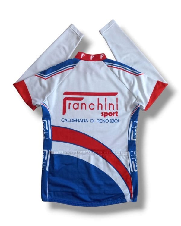 Tricota ciclismo manga larga unisex talla L Santini - Imagen 3