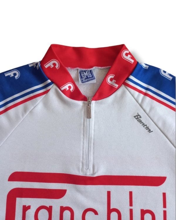 Tricota ciclismo manga larga unisex talla L Santini - Imagen 2