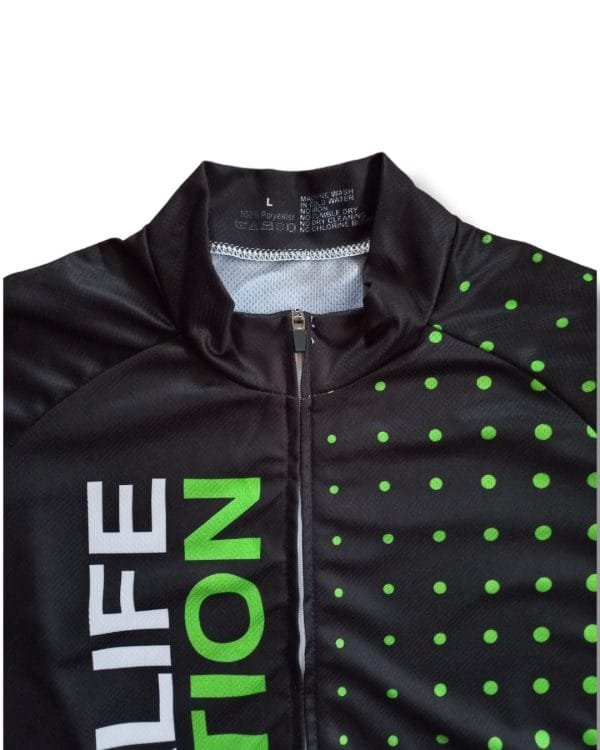 Tricota ciclismo manga corta unisex Talla L Herbalife - Imagen 2