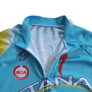 Tricota ciclismo manga corta unisex talla S Astana
