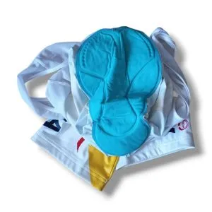 Alternative view of Calzas unisex ciclismo con tirantes talla L Moa