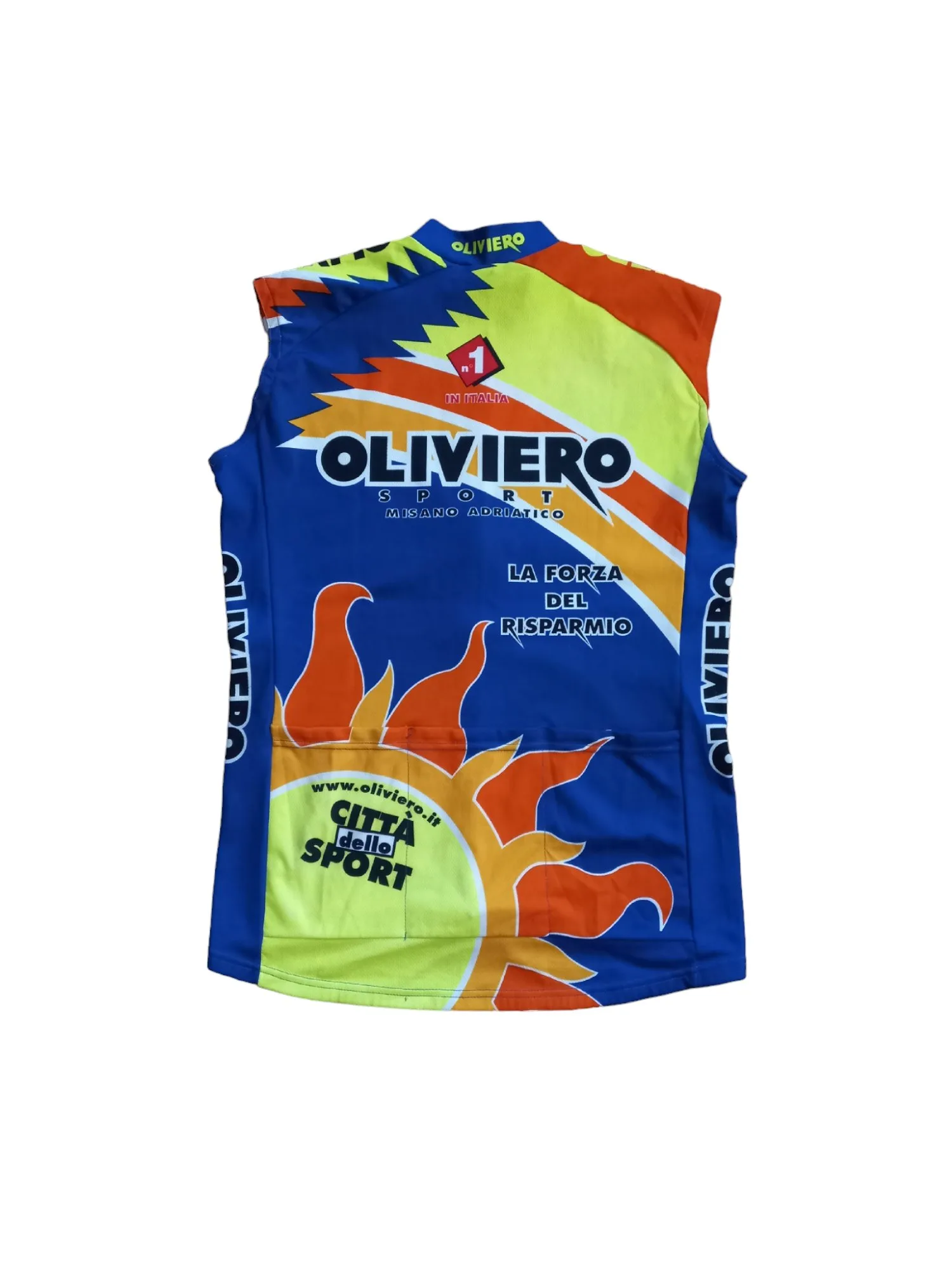 Tricota ciclismo unisex talla XL Nalini - Imagen 2