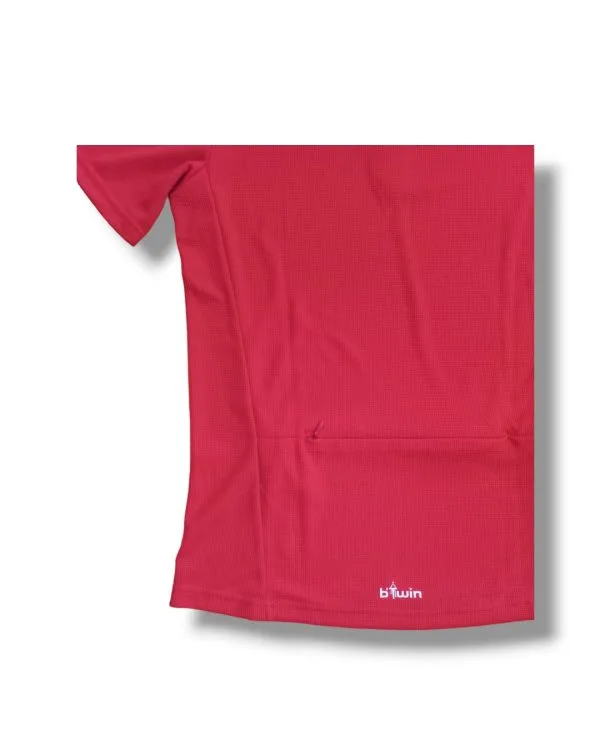 Tricota ciclismo mujer talla L Btwin - Imagen 4