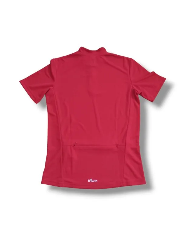 Tricota ciclismo mujer talla L Btwin - Imagen 2