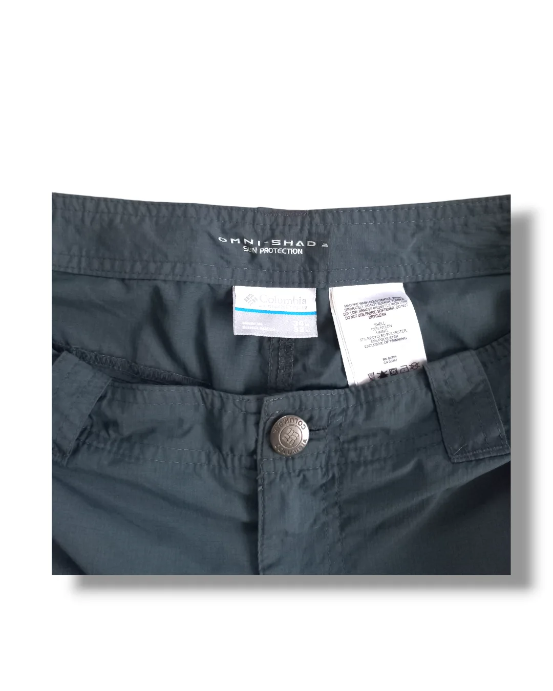 Pantalón senderismo hombre talla 34 Columbia - Imagen 2