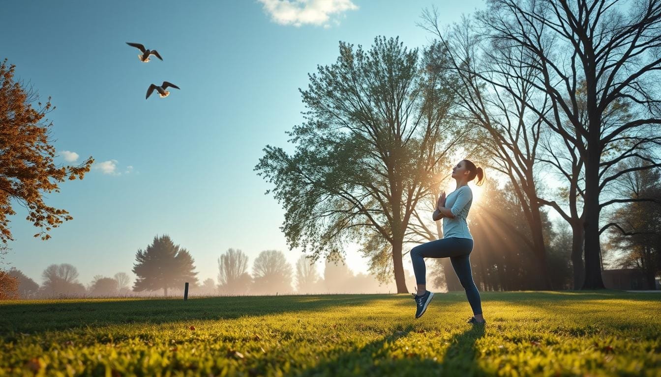 Ejercicio matutino y entrenamiento