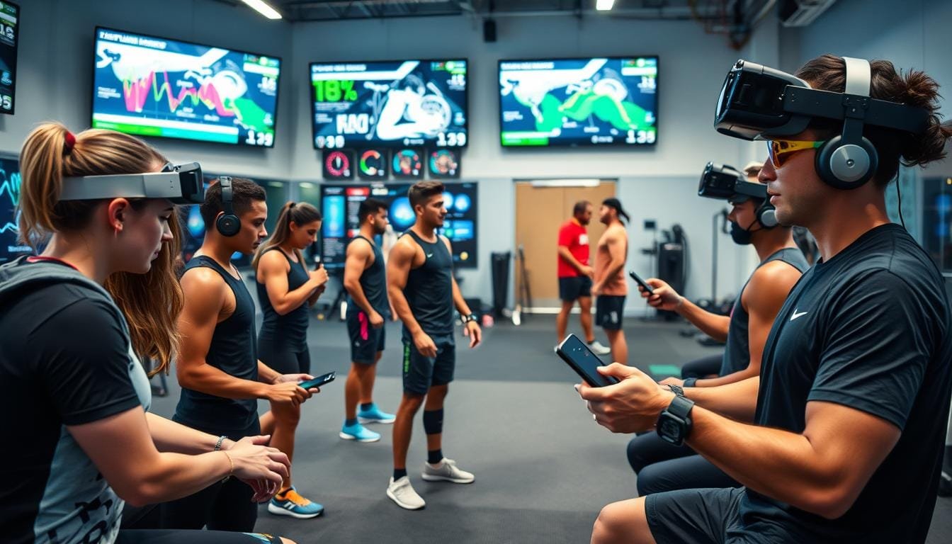 Tecnología deportiva para atletas