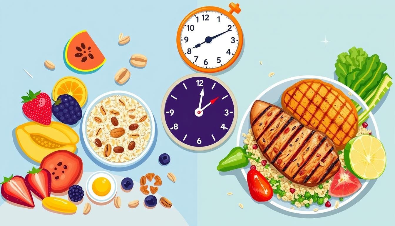 Timing de comidas para entrenamiento