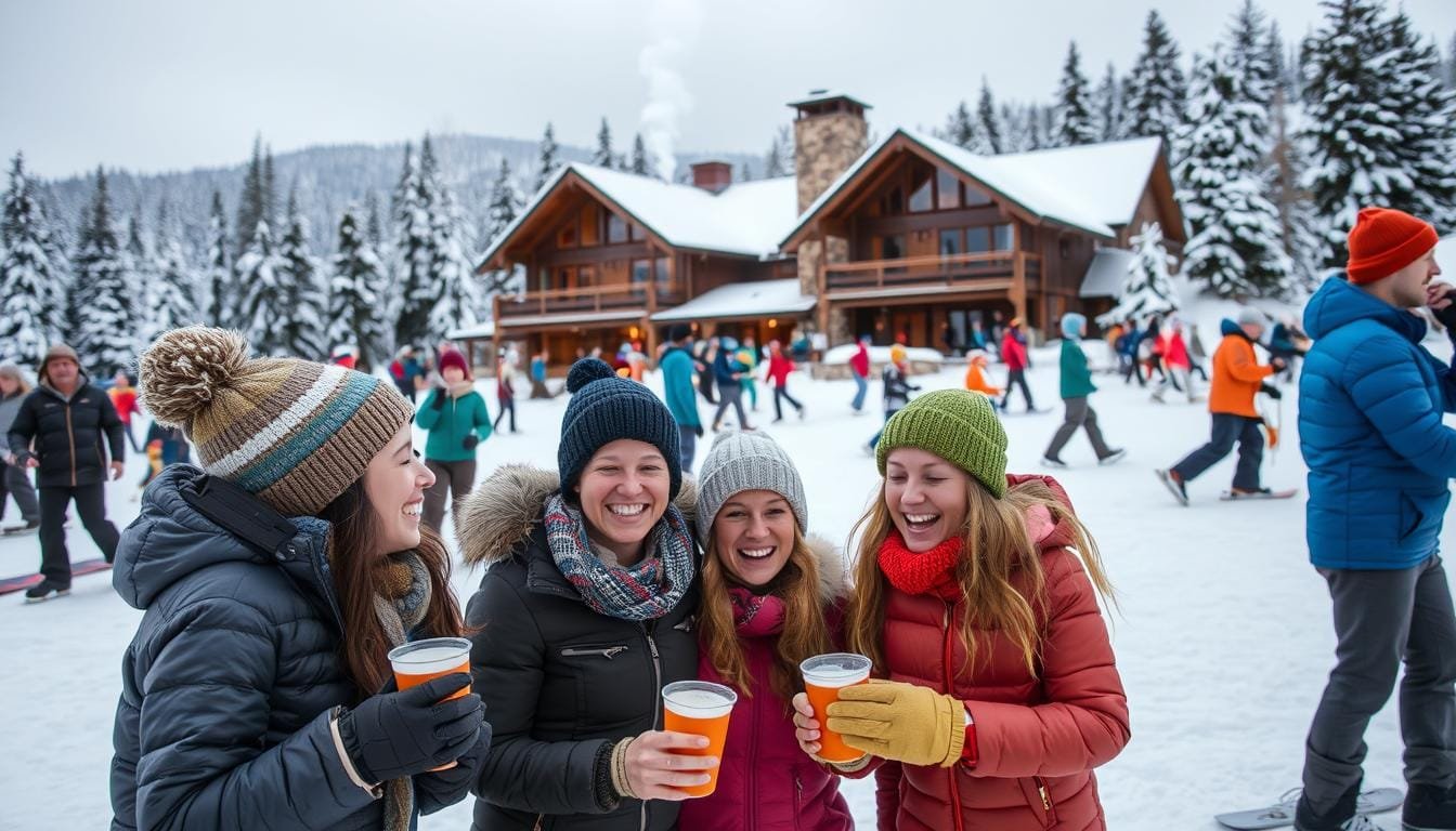 Deportes de nieve y socialización