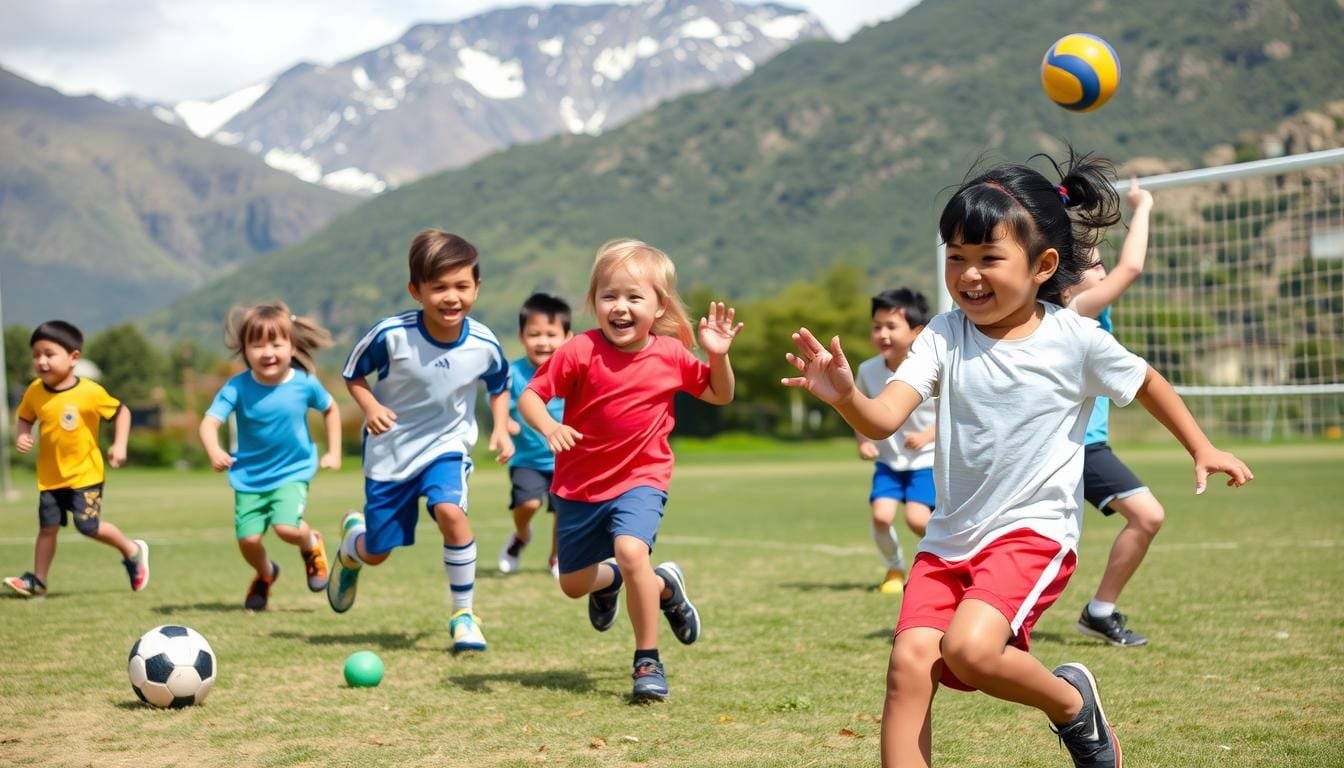 Deportes para niños en Chile