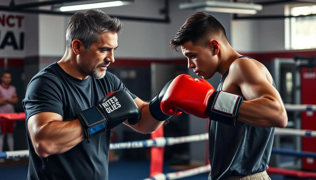 Entrenador de boxeo coaching Entrenador de boxeo coaching