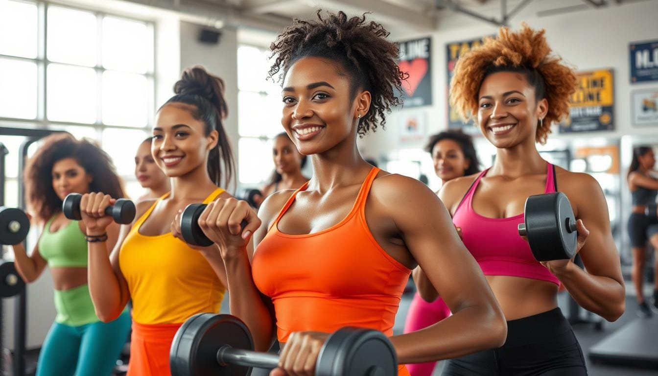 Entrenamiento con pesas para mujeres