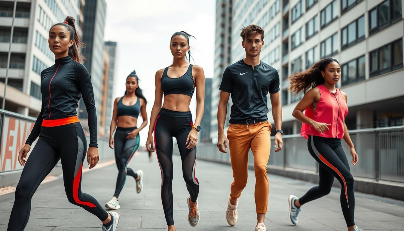 Ropa deportiva moderna