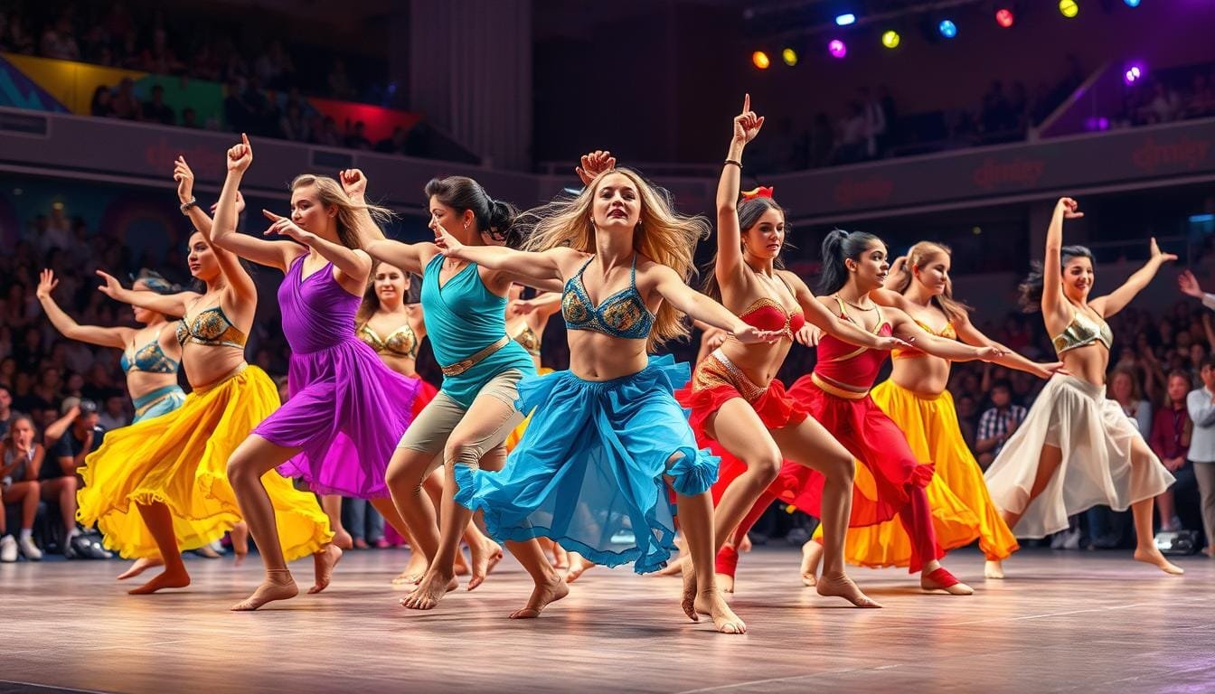 Beneficios de la danza competitiva