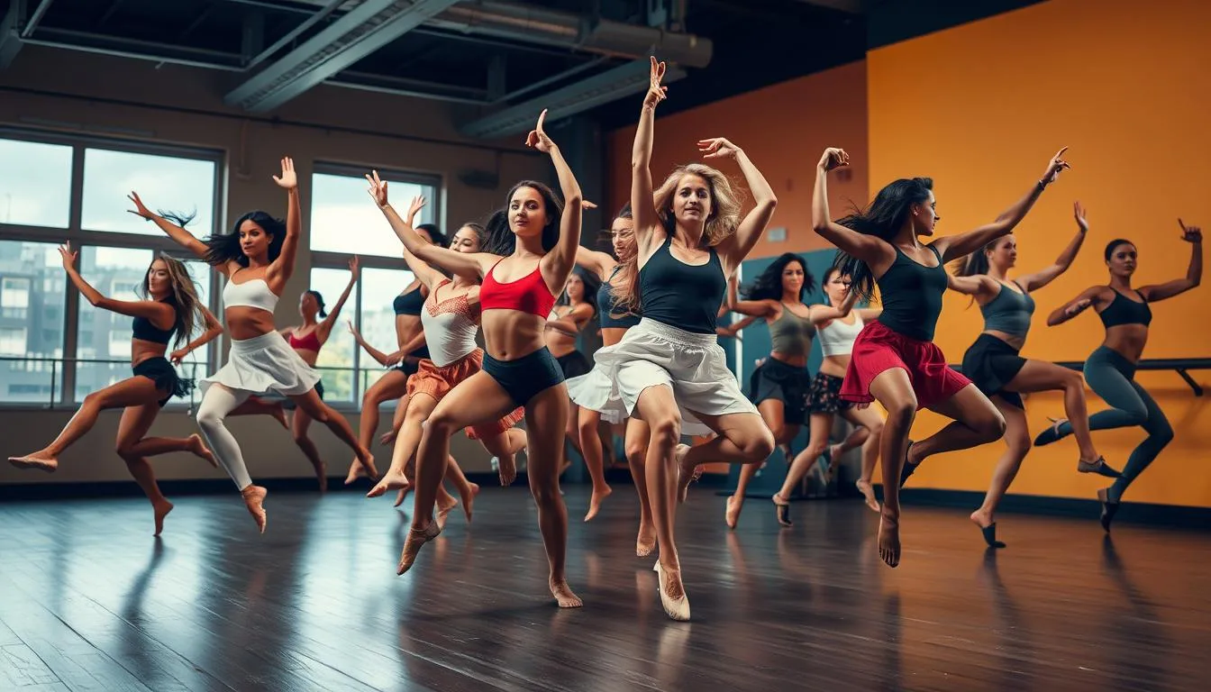 Características deportivas de la danza