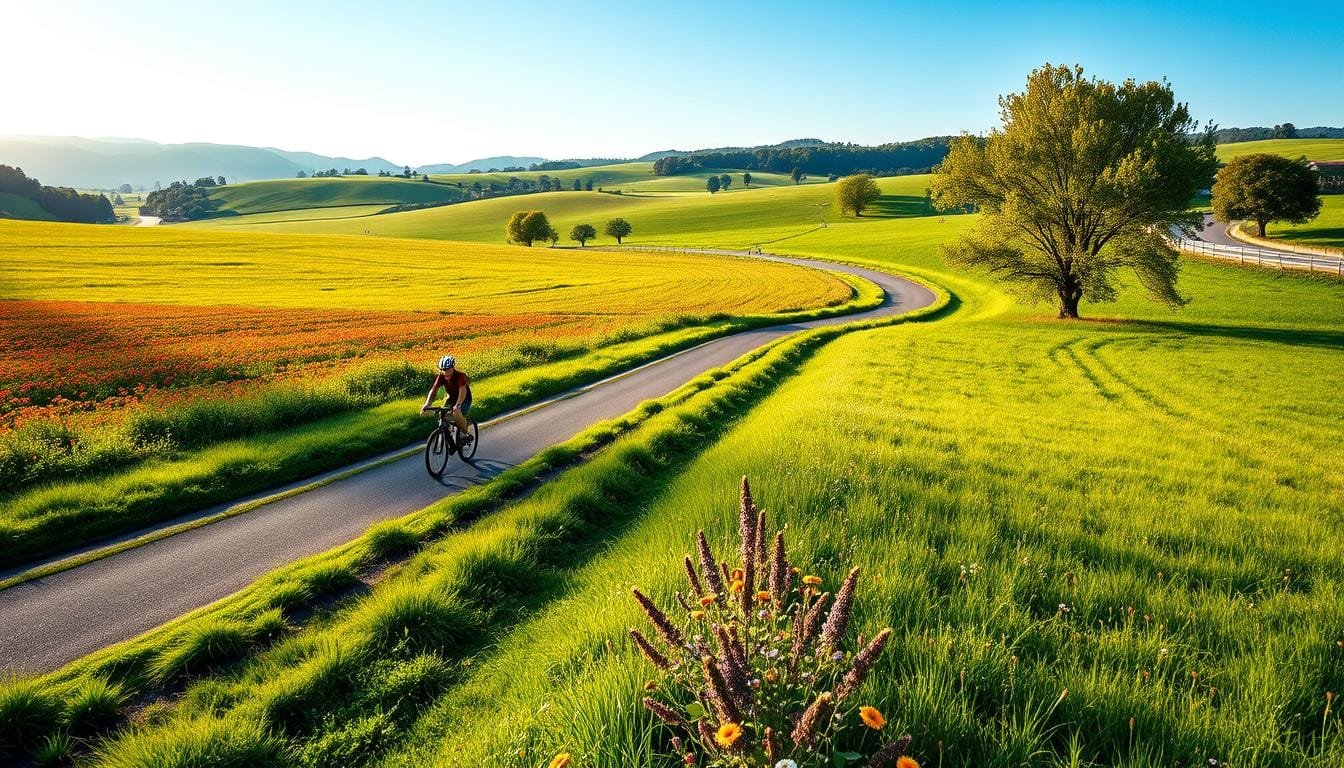 ciclismo en rutas veraniegas