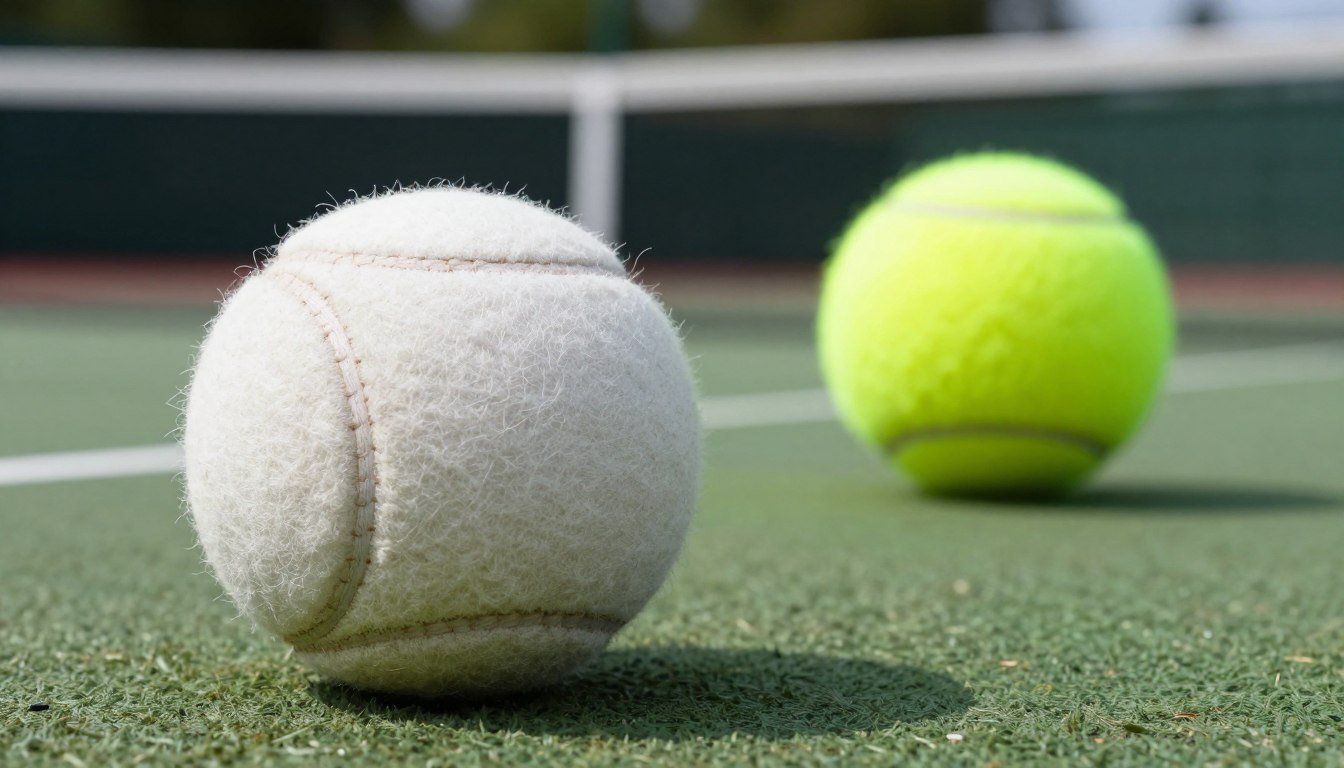 Las pelotas de tenis solían ser blancas (y por qué David Attenborough hizo que las pintaran amarillas) 1 Origen pelotas de tenis