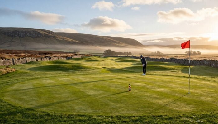 Por qué 18 hoyos de golf