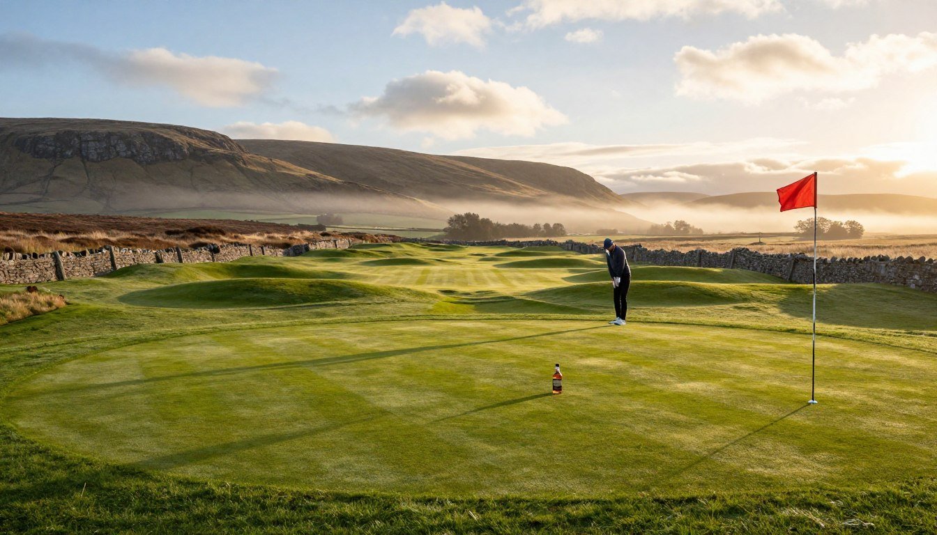 Por qué 18 hoyos de golf
