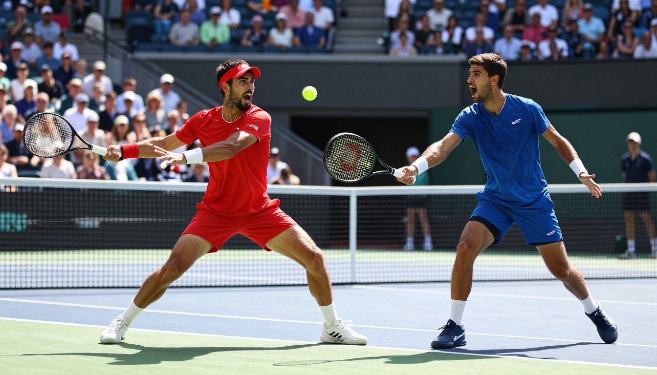 La ciencia lo confirma: Por qué los tenistas gritan al golpear la pelota y cómo les da ventaja física. 1 Tenistas gritan al golpear