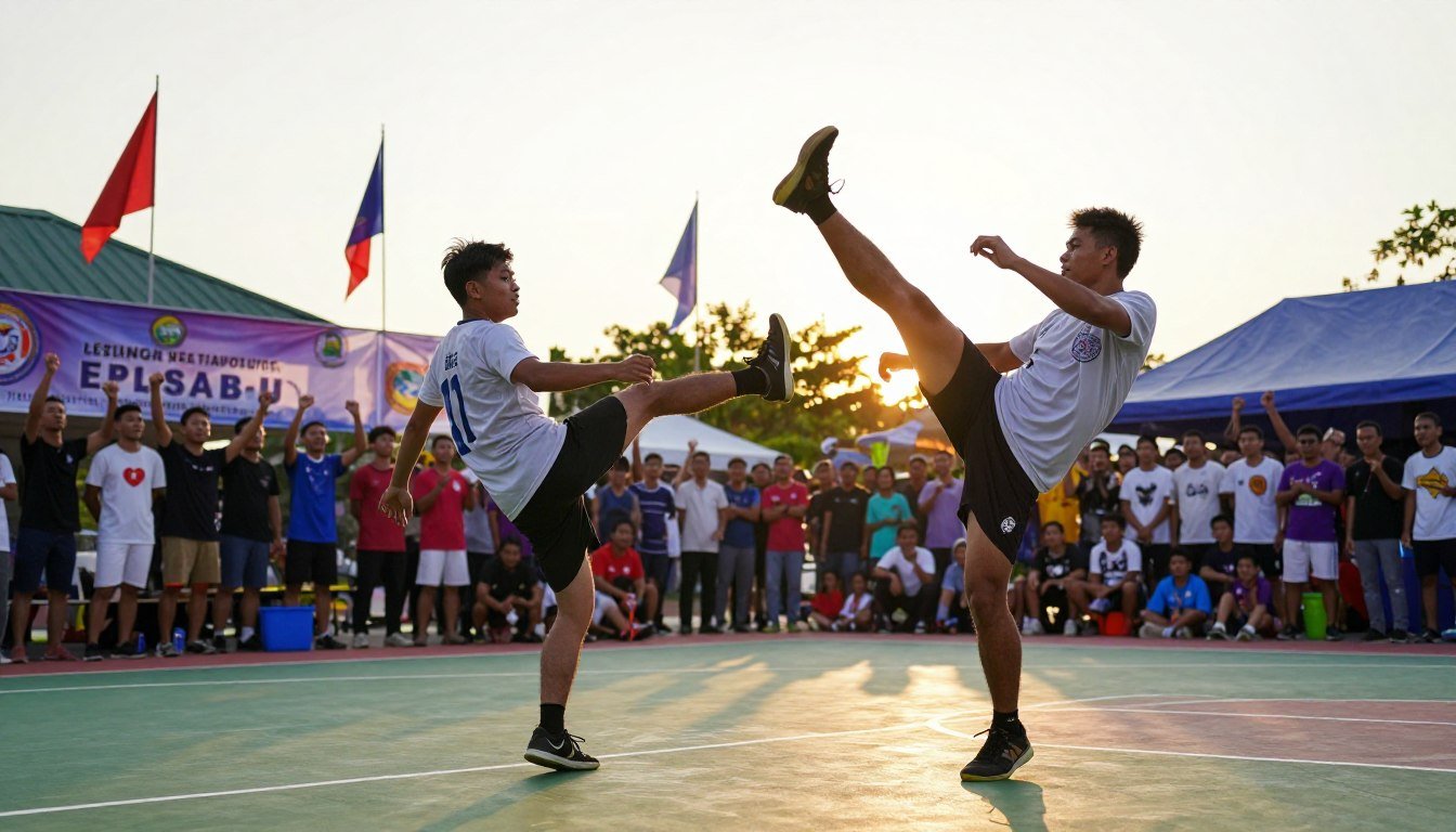 Sepak Takraw: El espectacular voleibol asiático que se juega haciendo acrobacias con los pies. 1 Sepak Takraw voleibol ninja