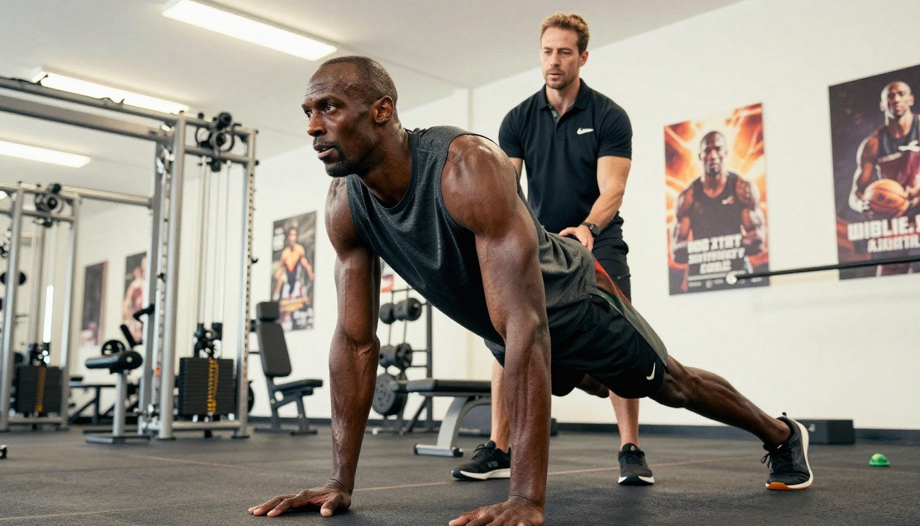 Usain Bolt escoliosis