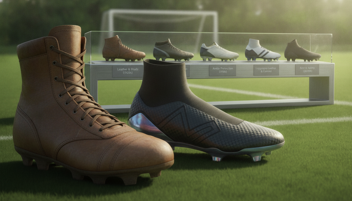 Botines de fútbol historia
