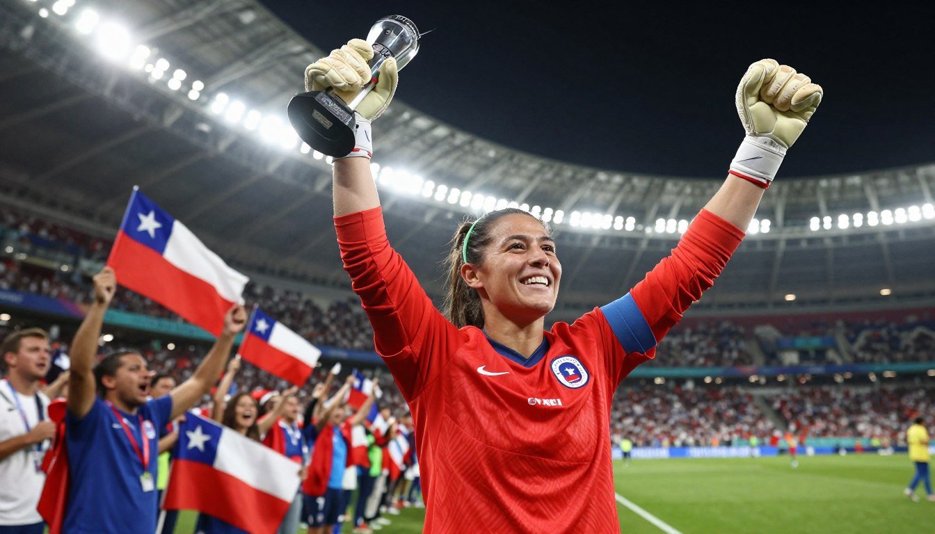 Tiane Endler: La capitana chilena que rompió la historia ganando el premio The Best a la mejor portera del mundo. 1 Christiane Endler mejor portera