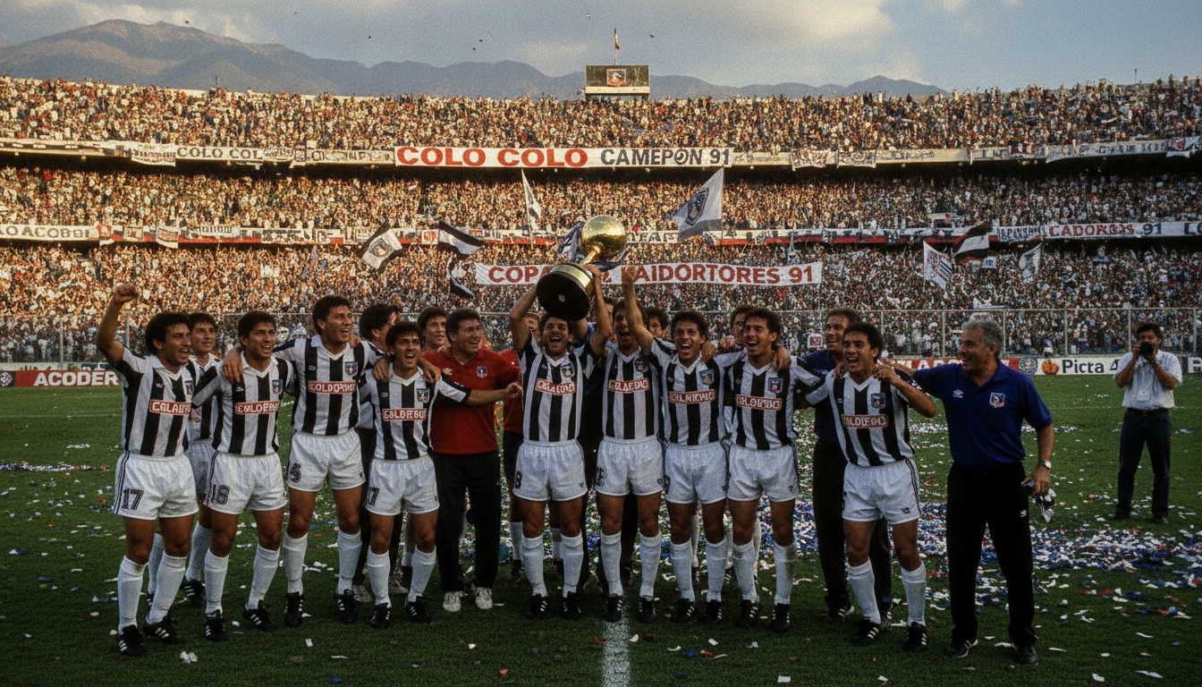 Colo Colo 1991: El camino perfecto del único club chileno en conquistar América. 1 Colo Colo Libertadores 1991