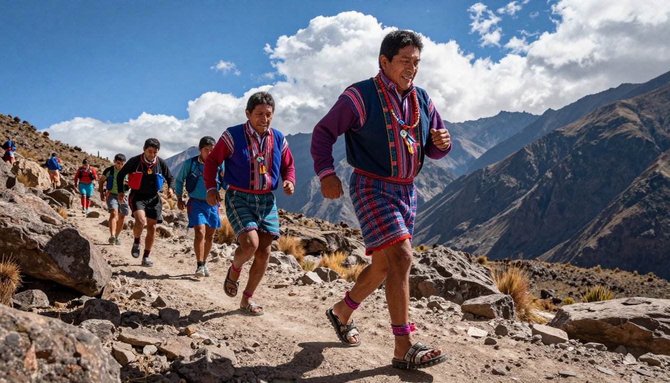 Correr descalzo Tarahumaras