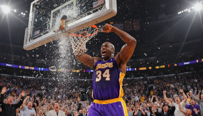 Tableros rotos Shaquille O'Neal