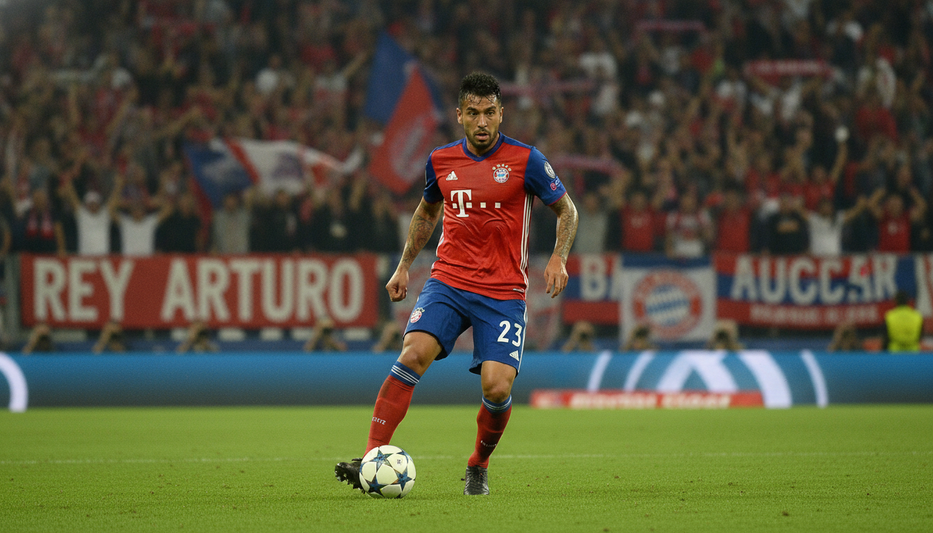 El "Rey" Arturo Vidal: Cómo su garra conquistó las ligas más duras de Europa. 1 Arturo Vidal Juventus Bayern