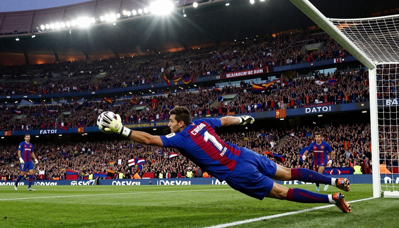 Claudio Bravo en el Barcelona: El récord de minutos invicto que dejó huella en España. 1 Claudio Bravo Barcelona
