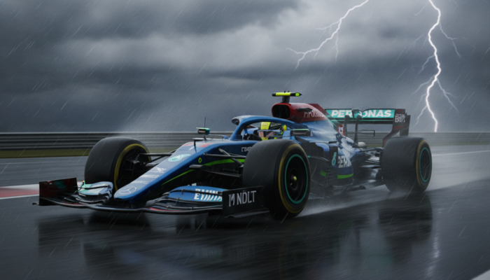 Lewis Hamilton récords lluvia