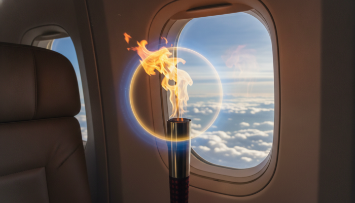 Llama olímpica viaje