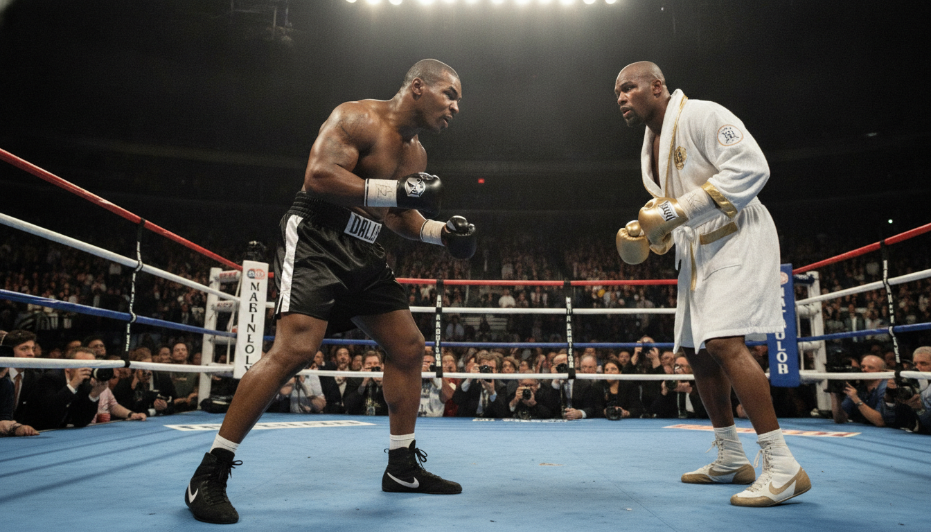El bocado más famoso del deporte: La historia psicológica detrás del día que Mike Tyson mordió a Evander Holyfield. 1 Mike Tyson oreja Holyfield