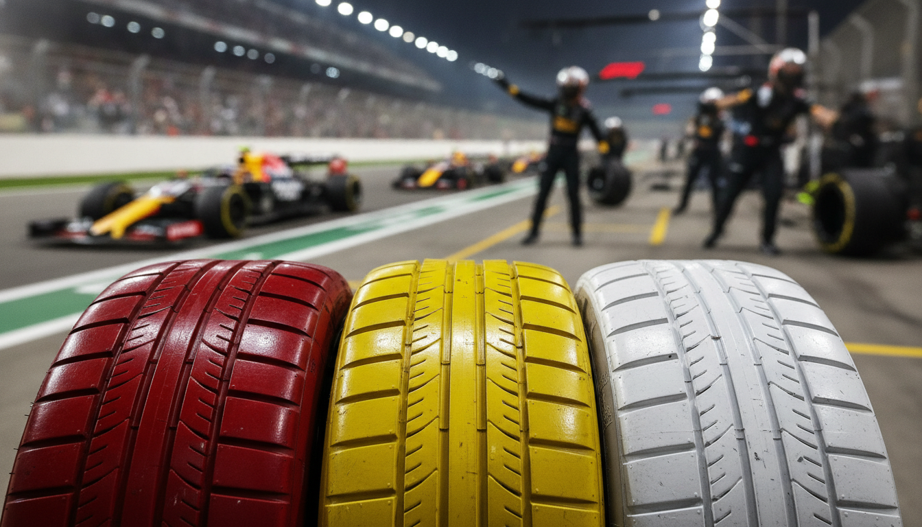 Neumáticos Pirelli F1 colores