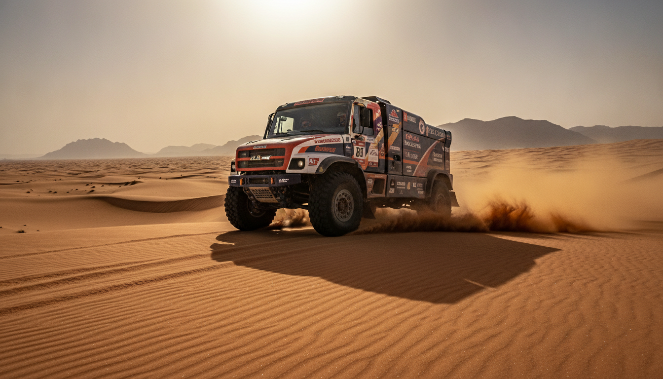 El infierno de arena: Los vehículos monstruosos y las historias de supervivencia extrema en el Rally Dakar. 1 Rally Dakar supervivencia