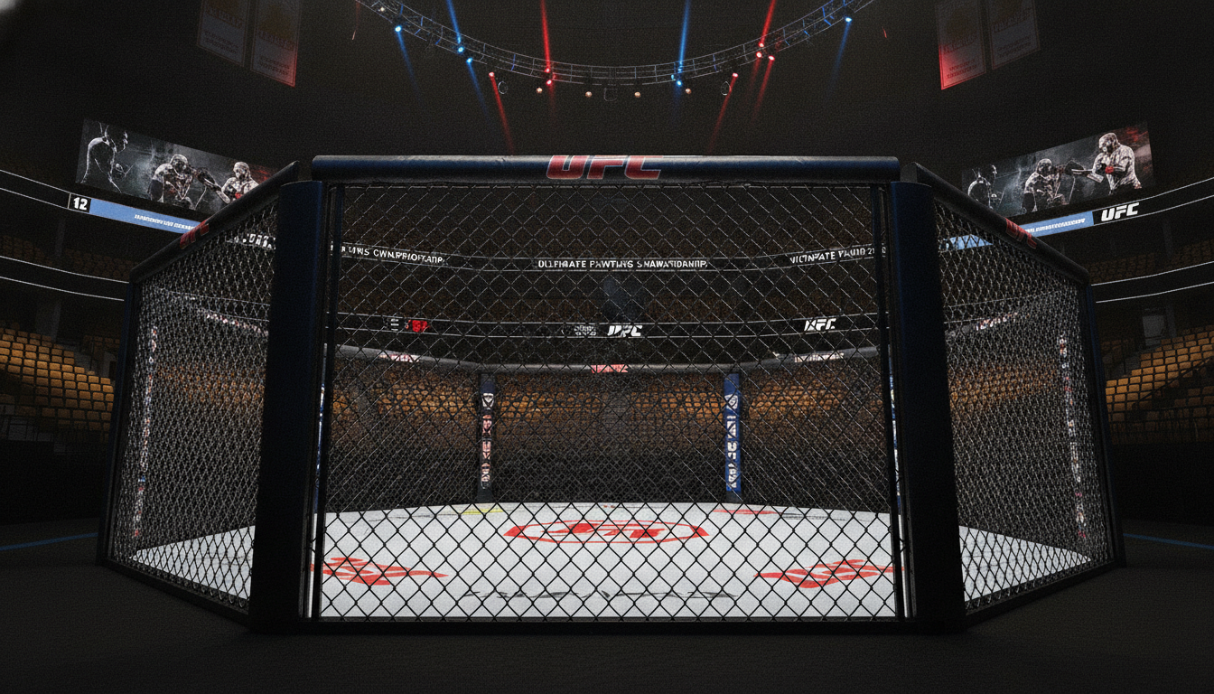 El diseño de la jaula: Por qué los creadores de la UFC eligieron un octágono cerrado y no un ring cuadrado. 1 UFC octágono origen