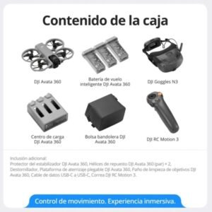 Drone Avata 360 Motion Fly More Combo (DJI Goggles N3) (nuevo) 6 Drone Avata 360 Motion Fly More Combo (DJI Goggles N3) (nuevo) - Imagen 3