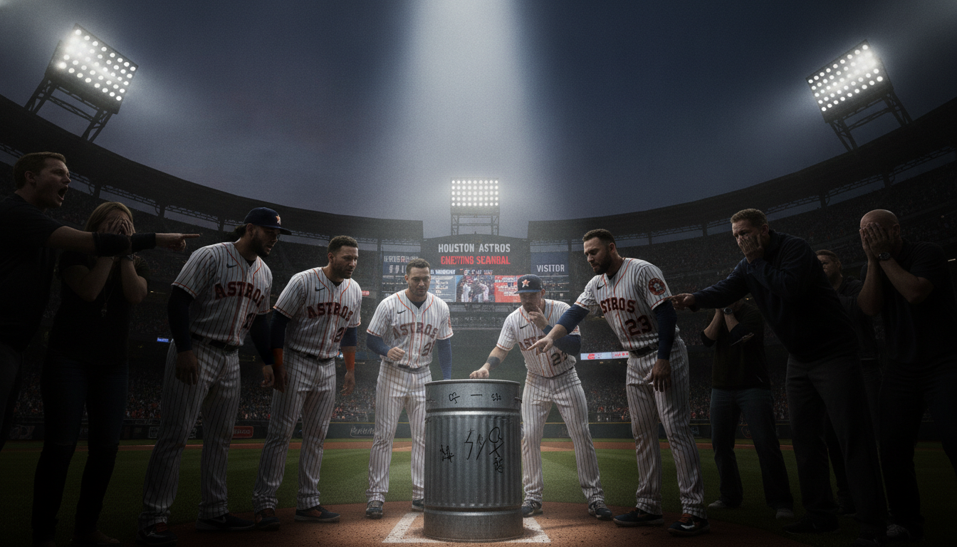 Béisbol señales robo tachos