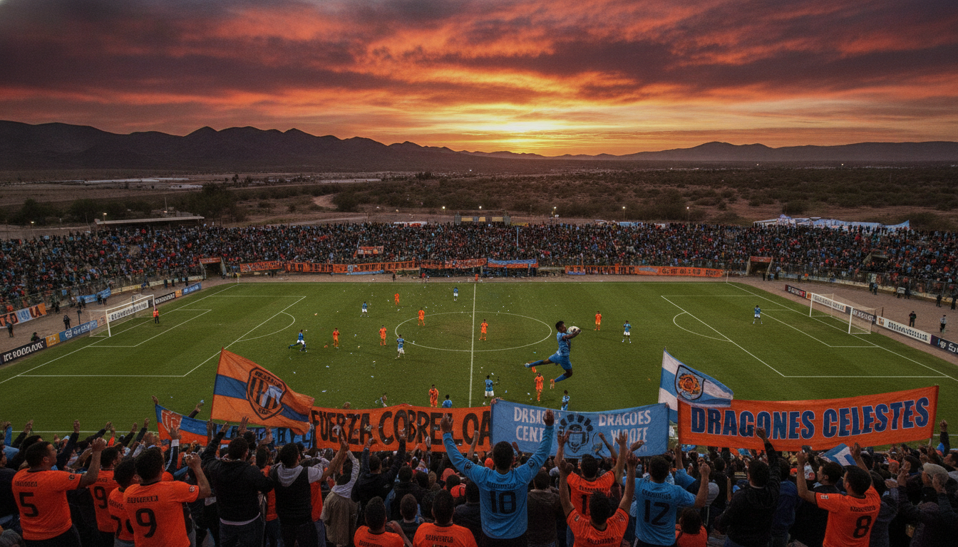 El Clásico del Norte: La pasión futbolera en las arenas del desierto chileno. 1 Clásico del Norte Cobreloa Deportes Iquique
