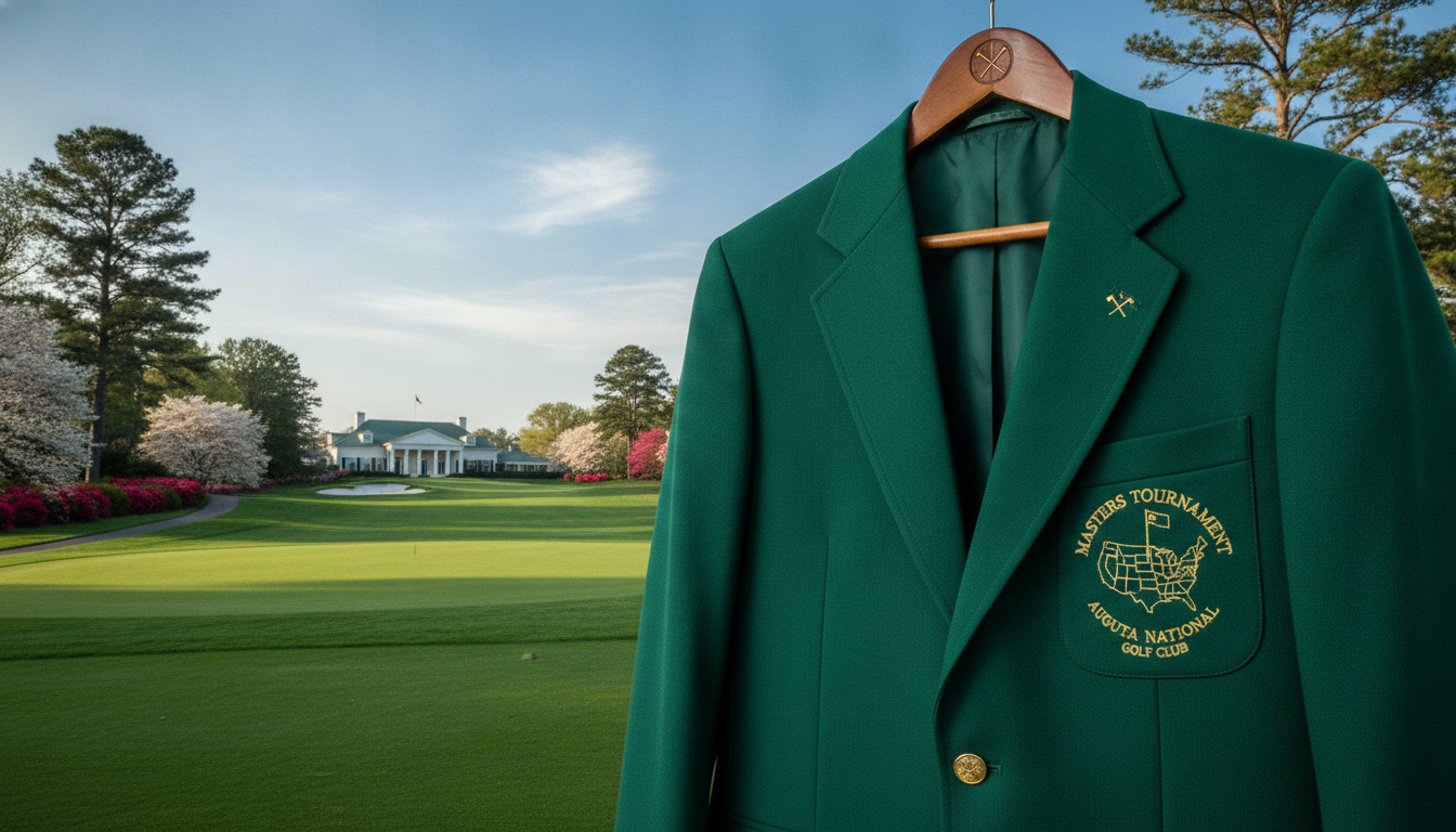 Masters Golf chaqueta verde