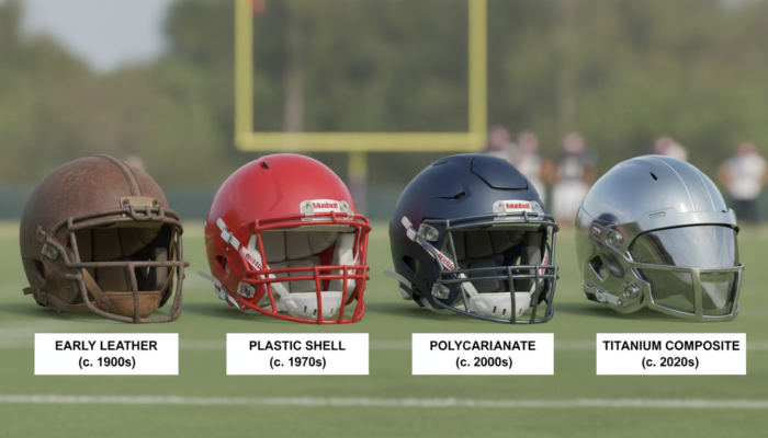 NFL casco evolución conmociones