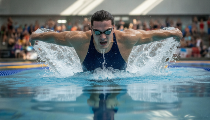 Natación estilo mariposa origen
